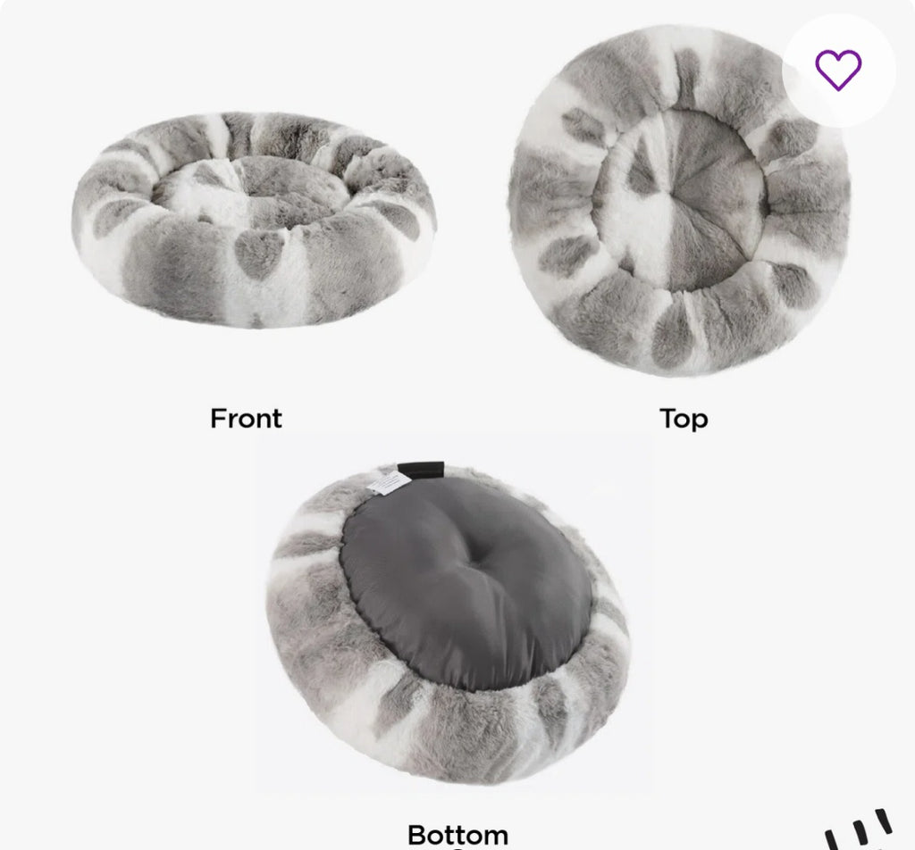 Best friends fluffy soft pet bed