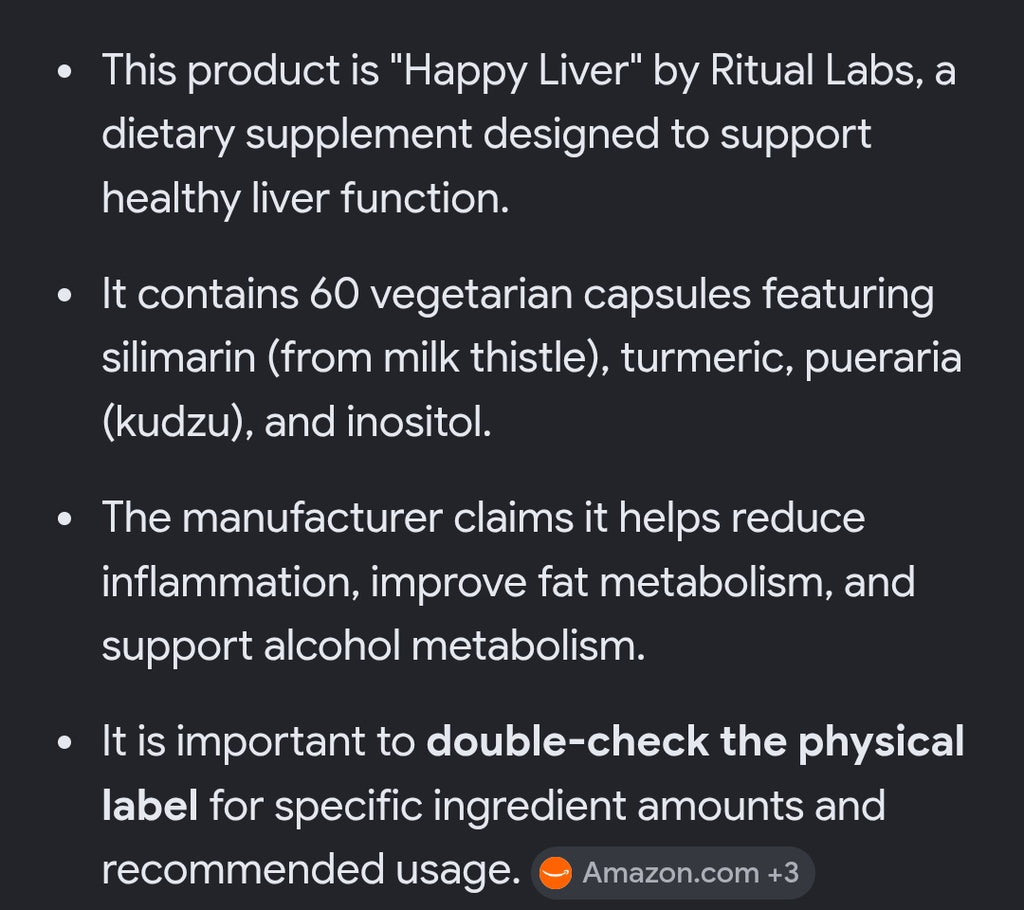 Happy Liver supplément
