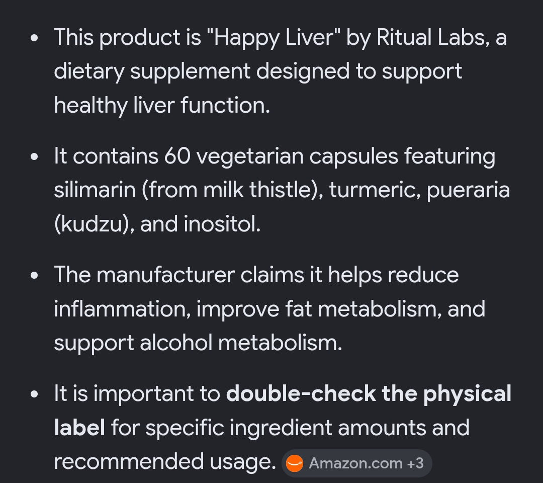 Happy Liver supplément