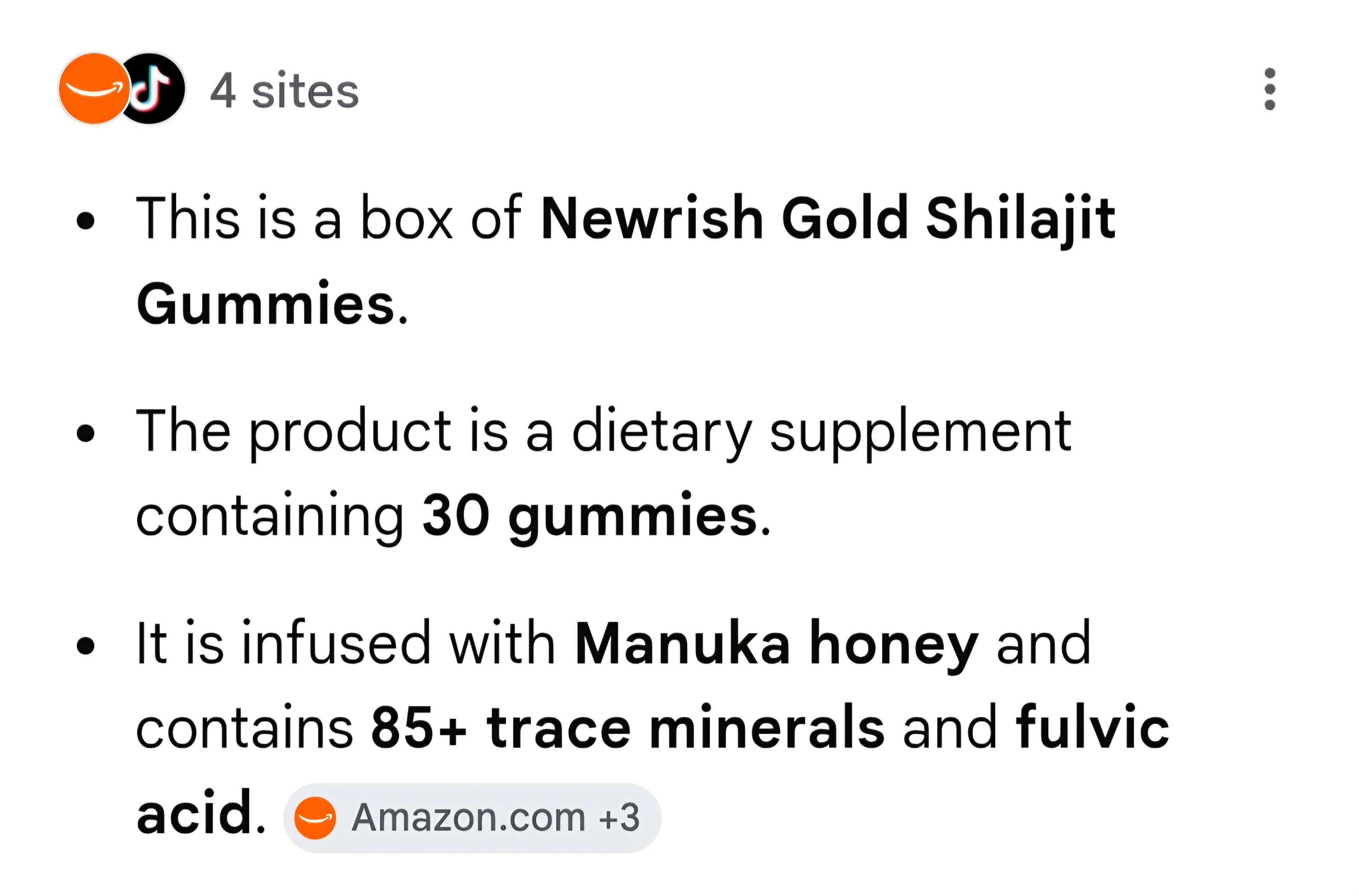 Gold Shilajit Gummies