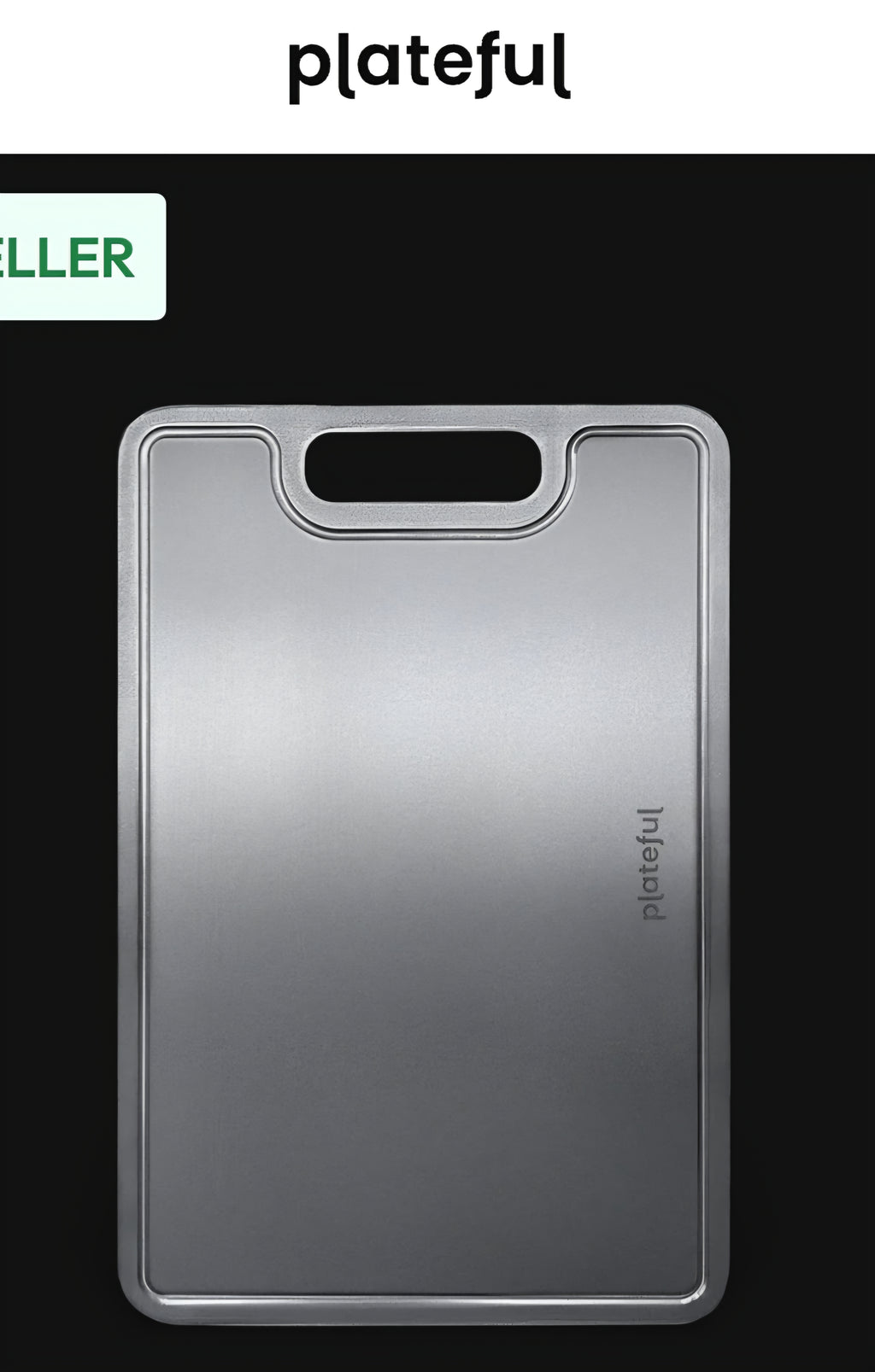 Plateful Titanium cutting board