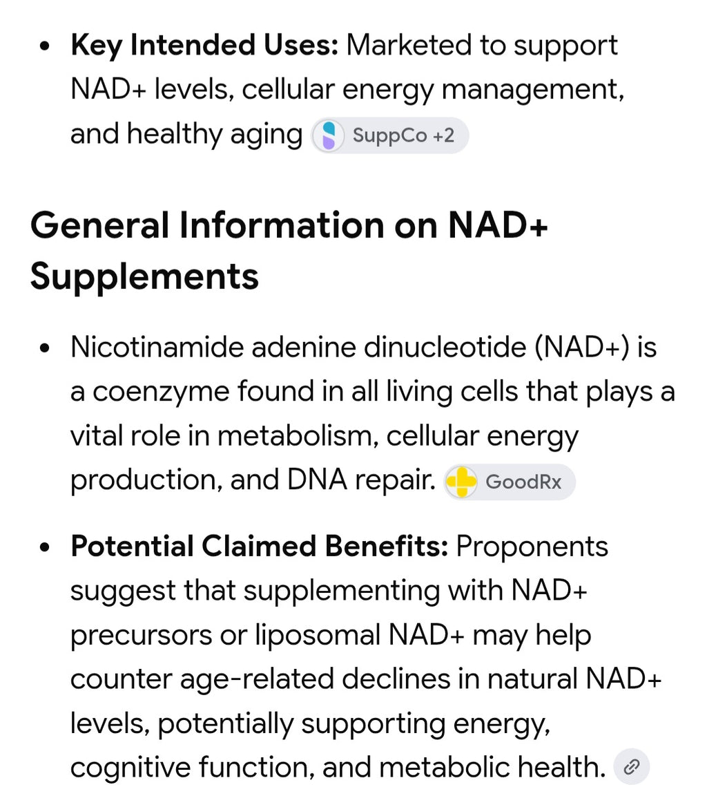 NAD CORE Supports healthy aging