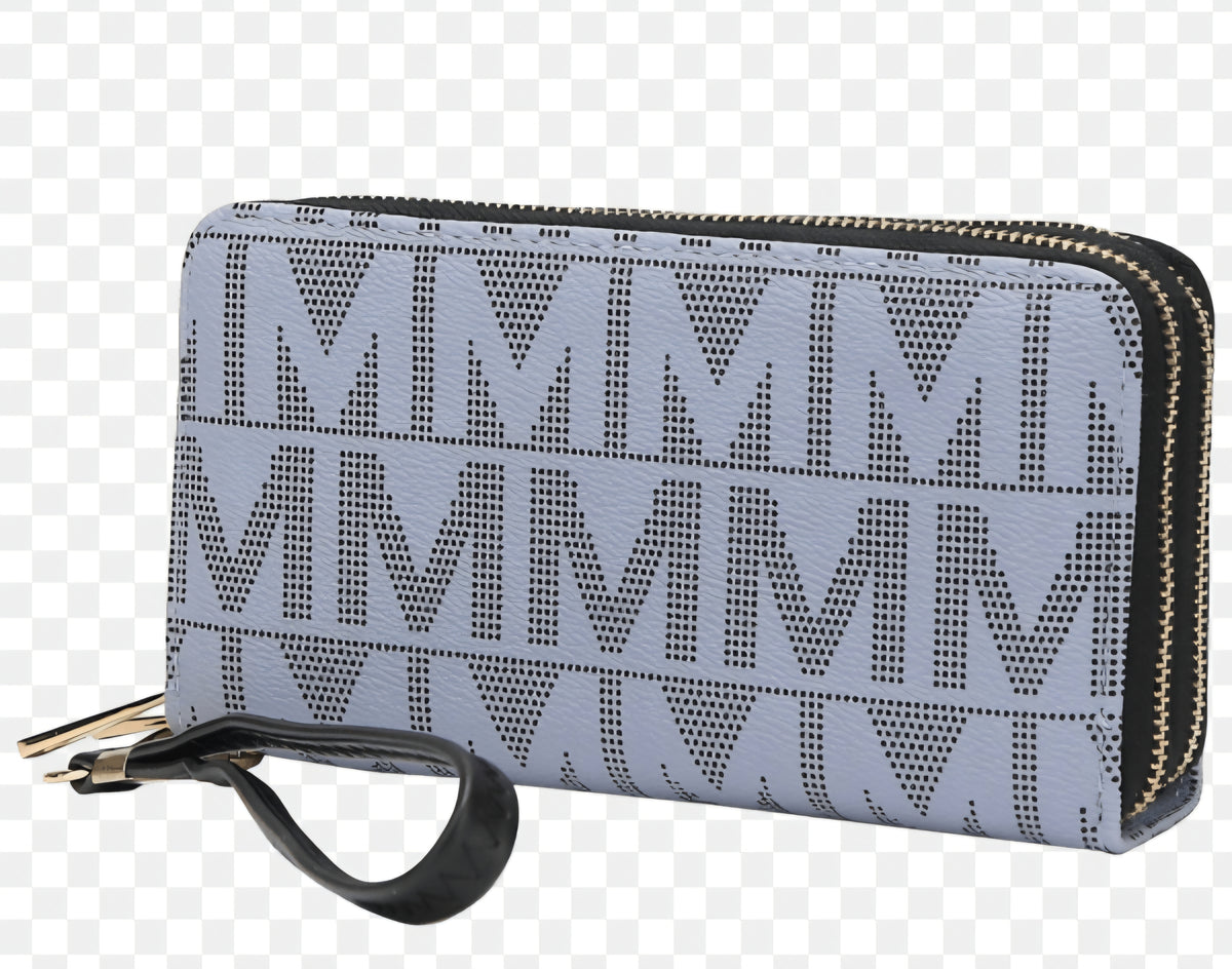 MKF Danielle wristlet / wallet in gray