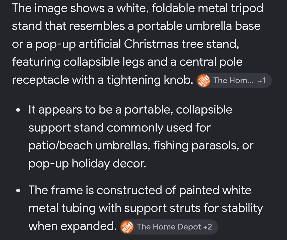 Foldable and portable umbrella base / stand