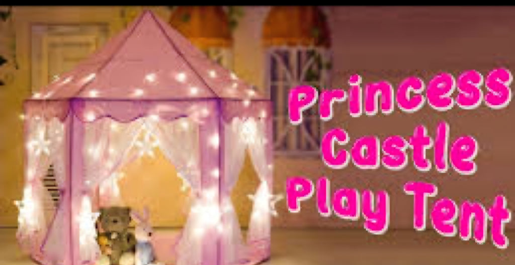 Princess castle play tent