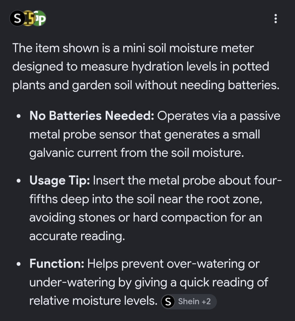Mini soil tester