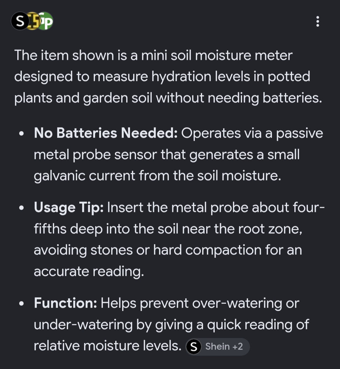 Mini soil tester