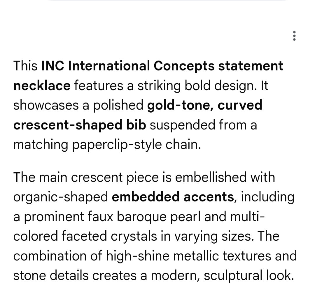 I.N.C Necklace