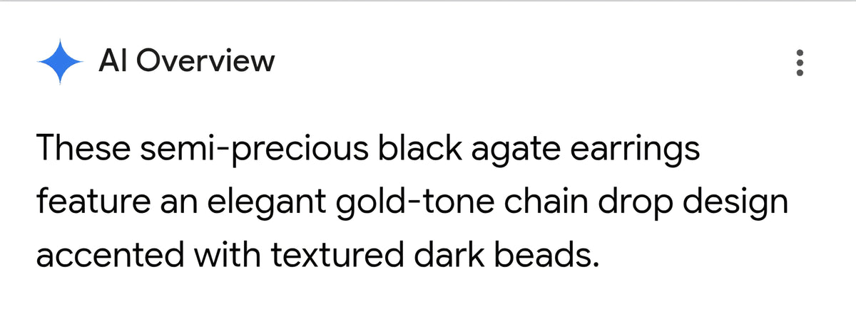 Semi Precious AGATE ear rings