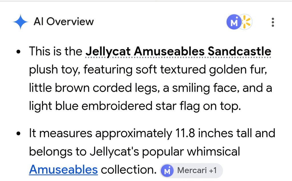 JELLYCAT SAND CASTLE