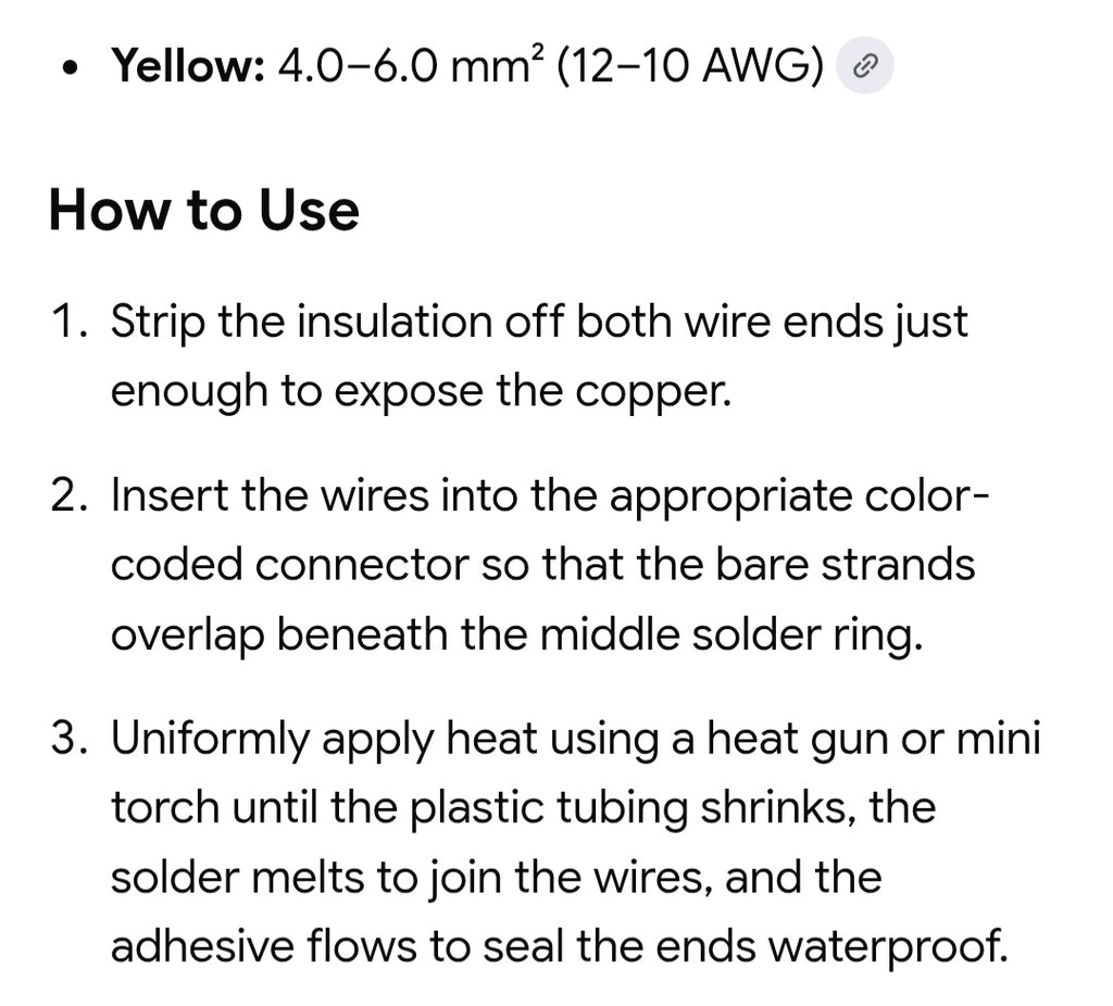 Seal wire connectors kit