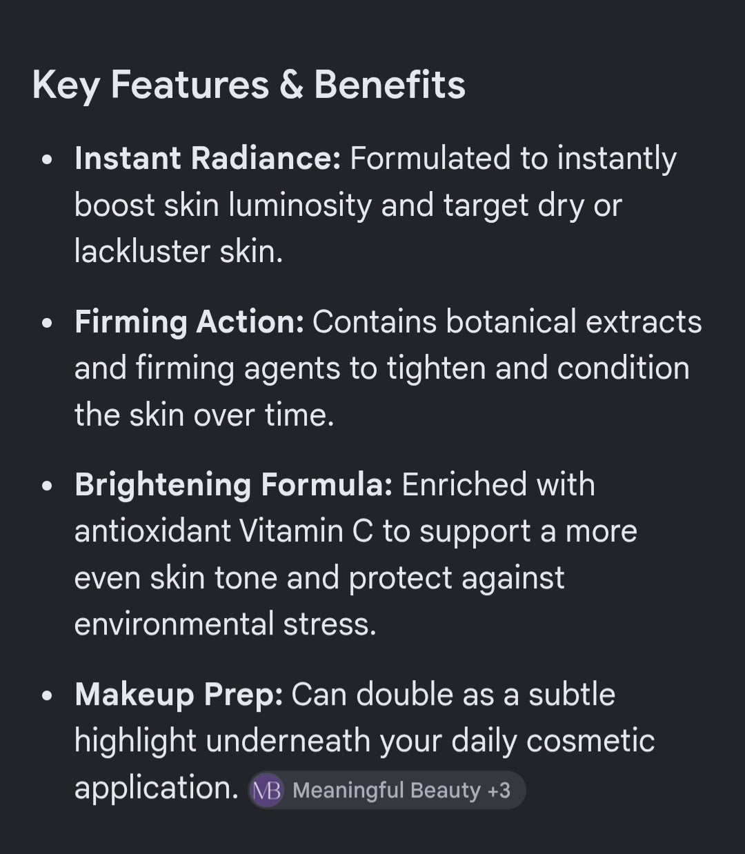 Meaningful Beauty scàlp treatment and glowing serum and Age recvery night cream bundle