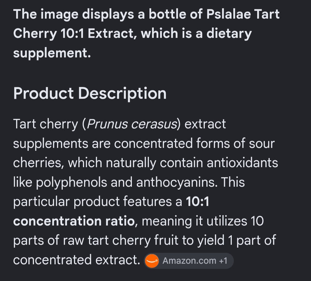 Tart cherry supplément 2 bottles