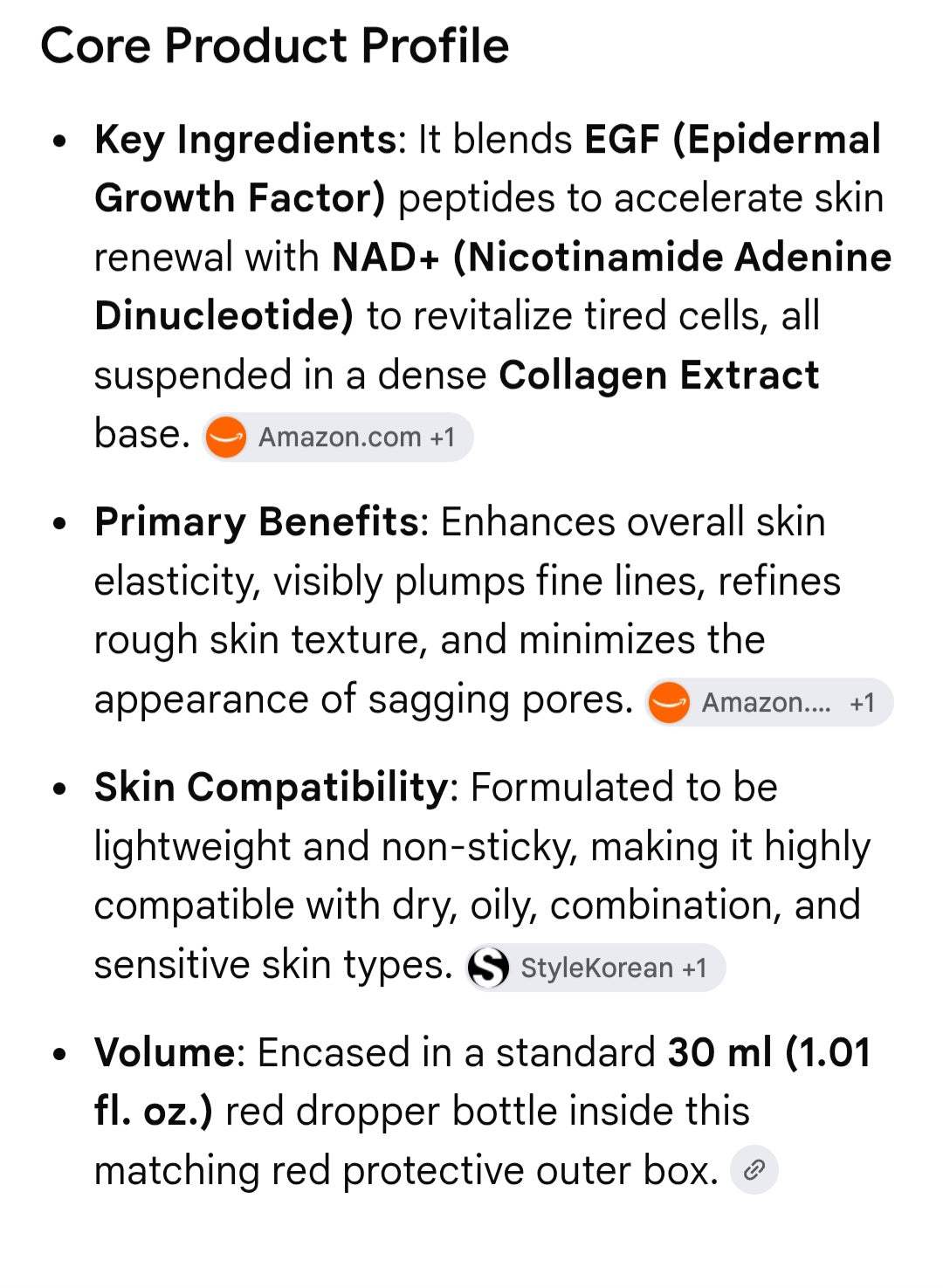 Medicube EGF NAD firming serum