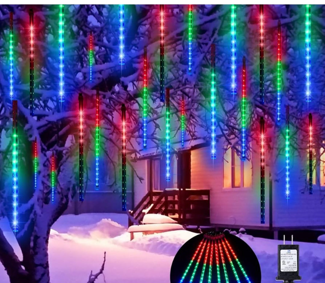 Meteor shower string lights