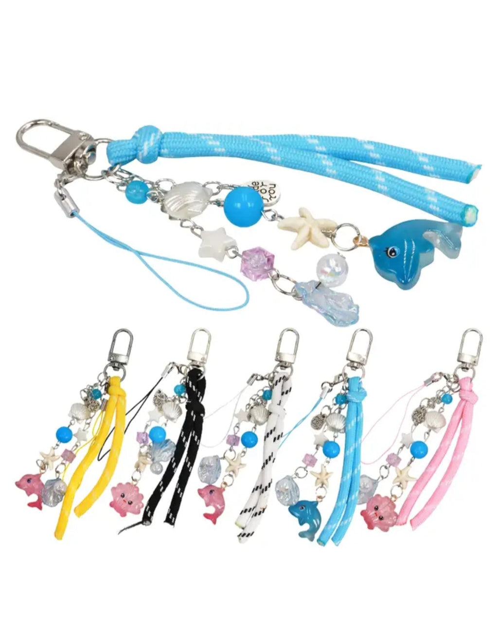 Purse/Bag charm in white