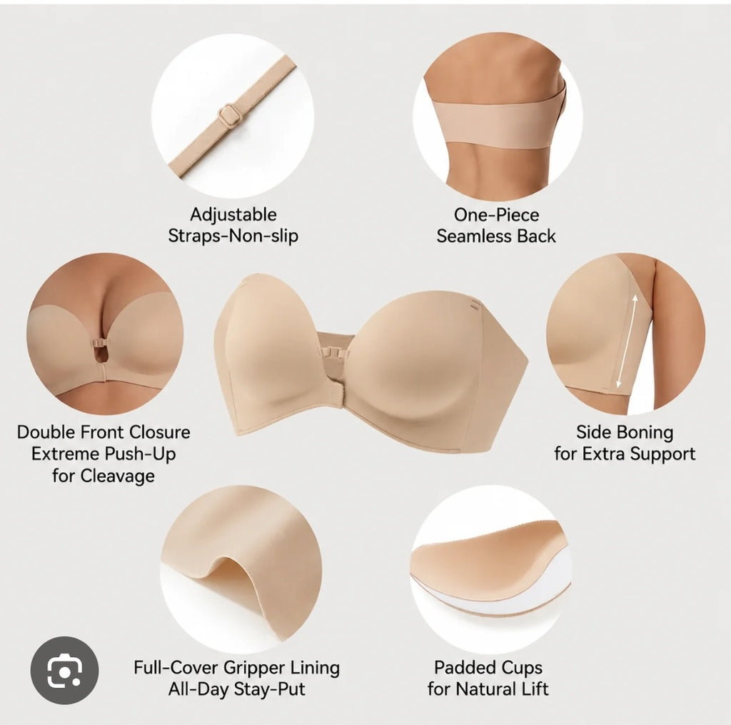 LuckyMeey bra with straps