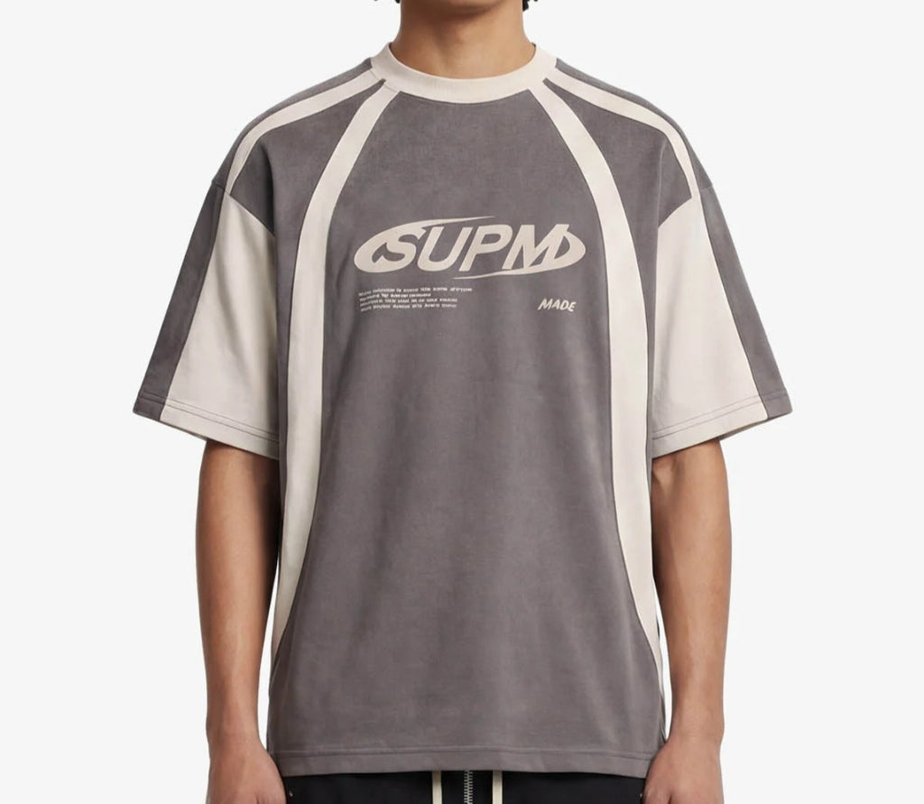 Supermade outshout words mens shirt