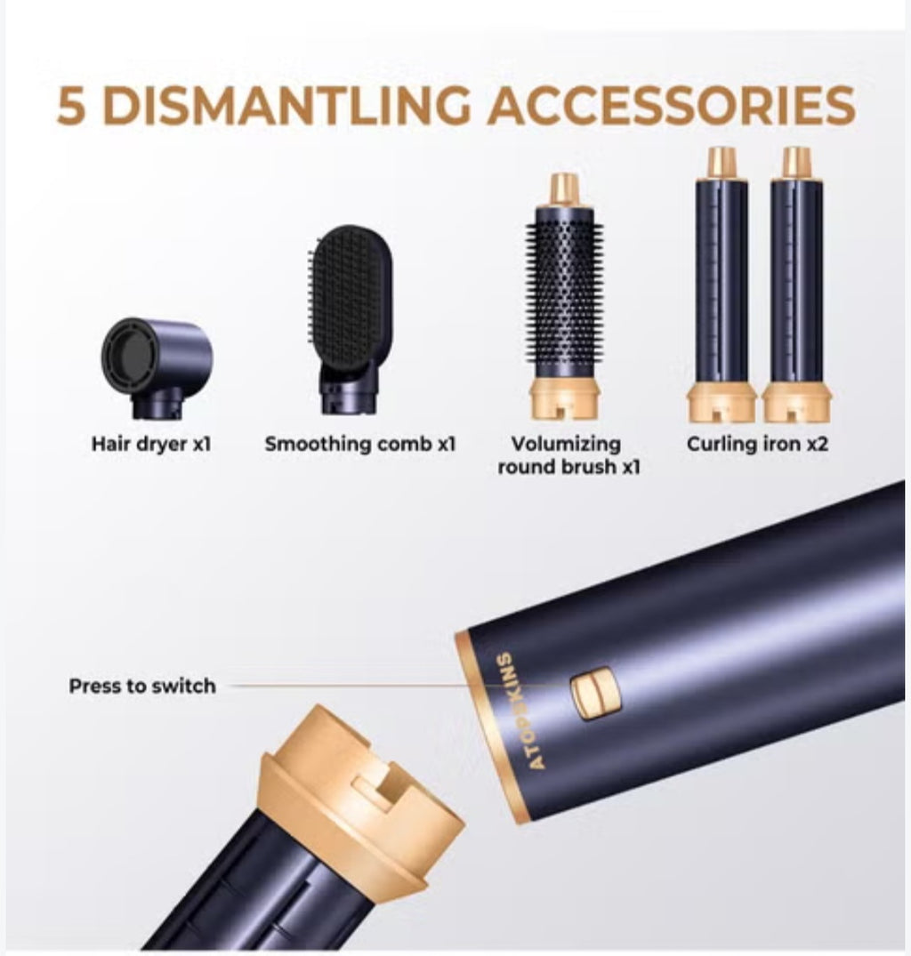 5 in 1 styling comb set