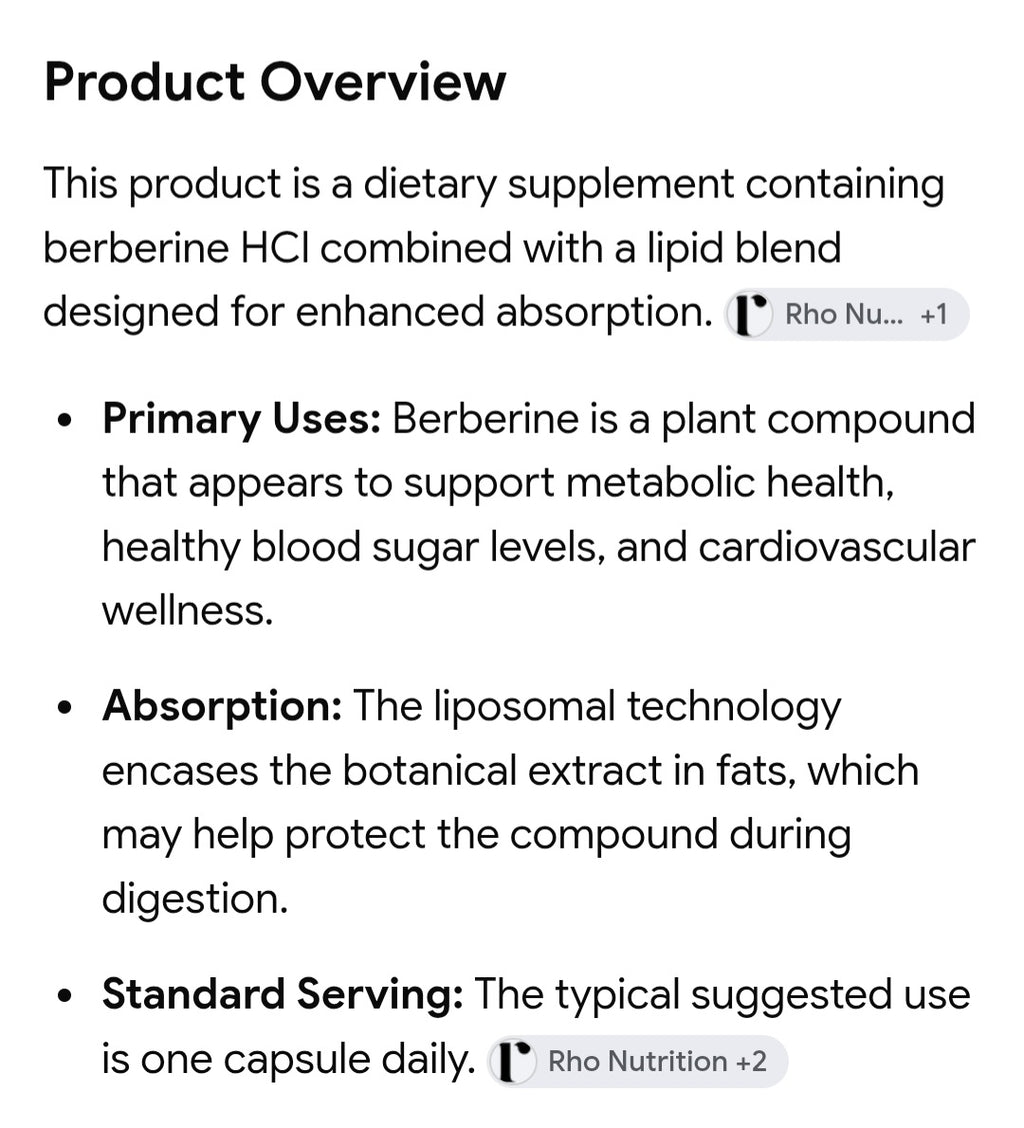 RHO Nutrition bundle 6 full size products with serving spoon and papers