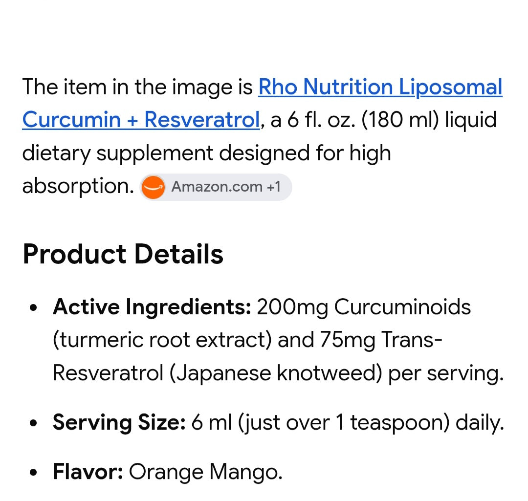 RHO Nutrition bundle 6 full size products with serving spoon and papers