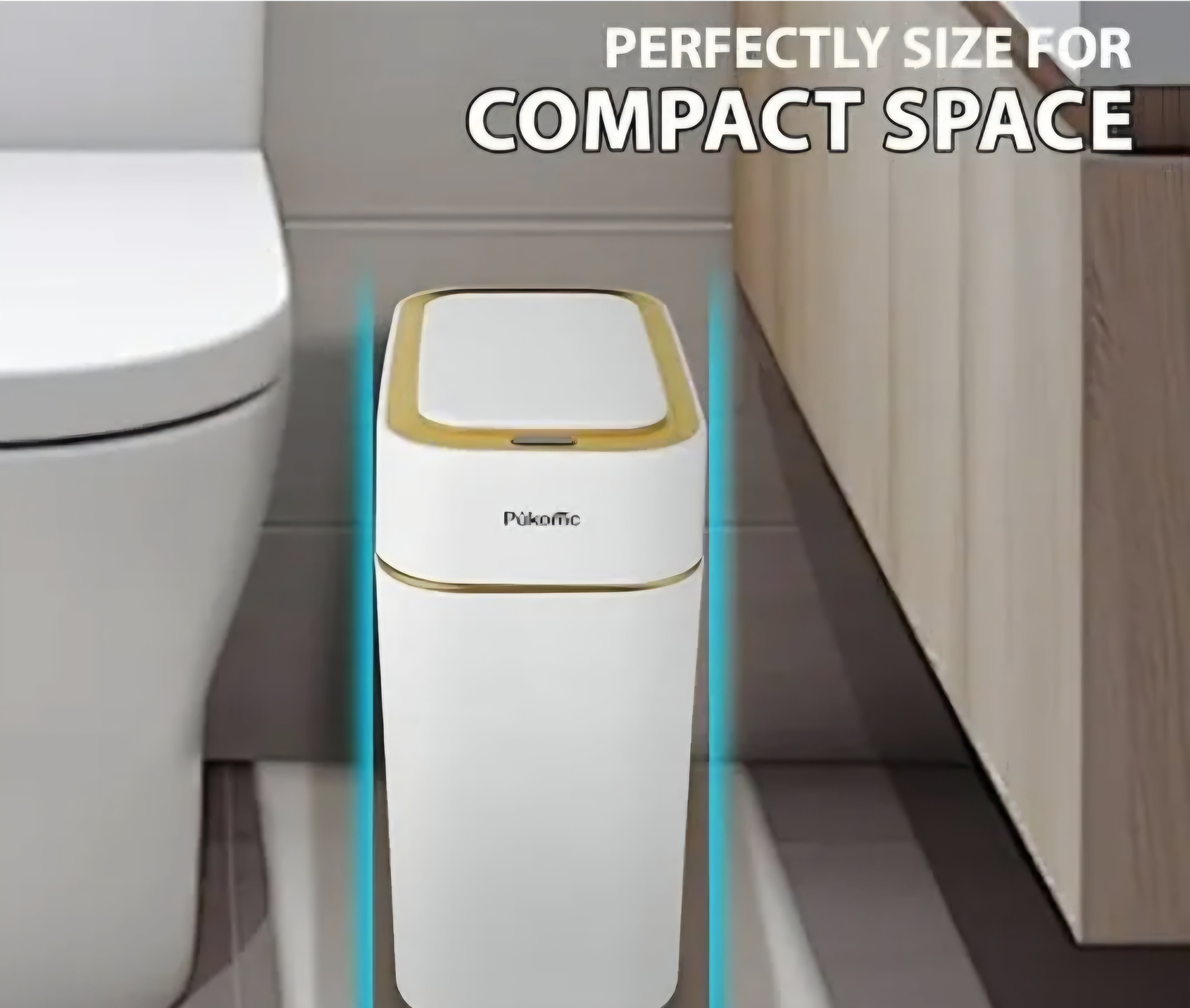 Pukomc touchless Garbage can small size