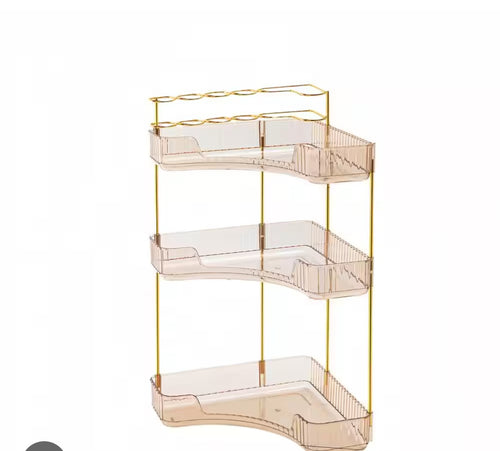 3 shelve storage plastic shelves