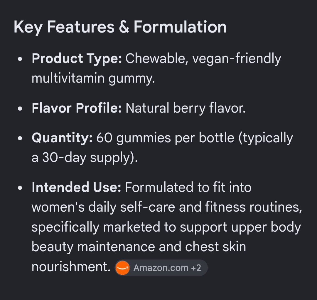 TOP SUPPORT womens health supplément Berry Flavor Gummies 2 bottles one price