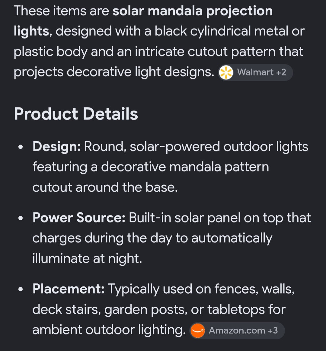 Set of 4 table top or window solar lights metal and plastic