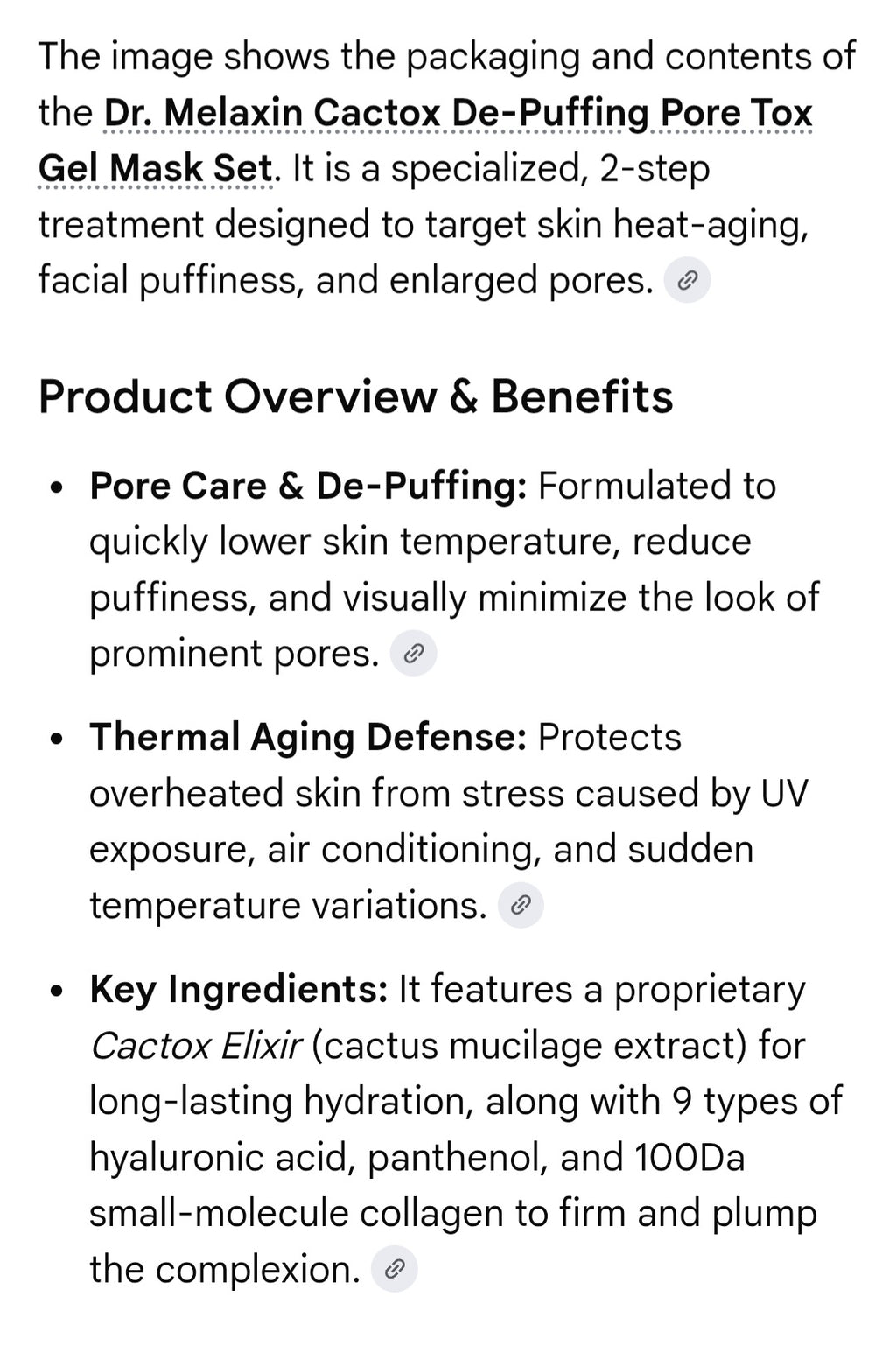 Dr.Melaxin mask wrap 4 packs in box each pack contains 2 step set