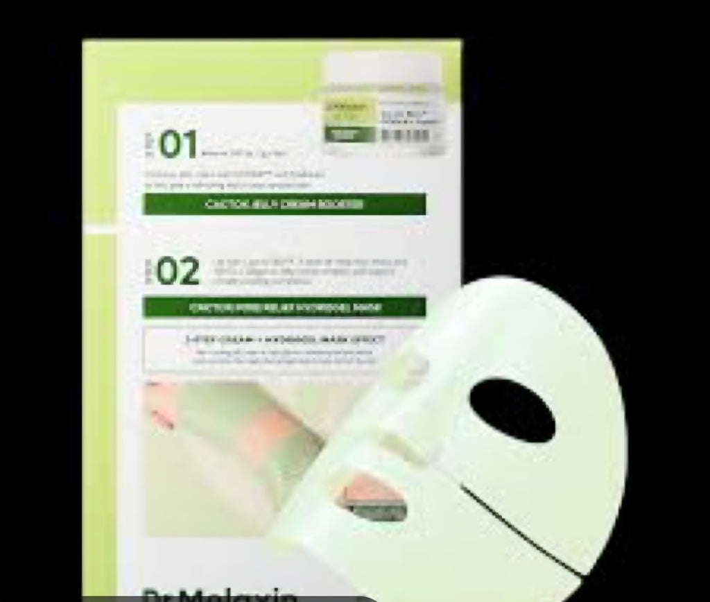 Dr.Melaxin mask wrap 4 packs in box each pack contains 2 step set