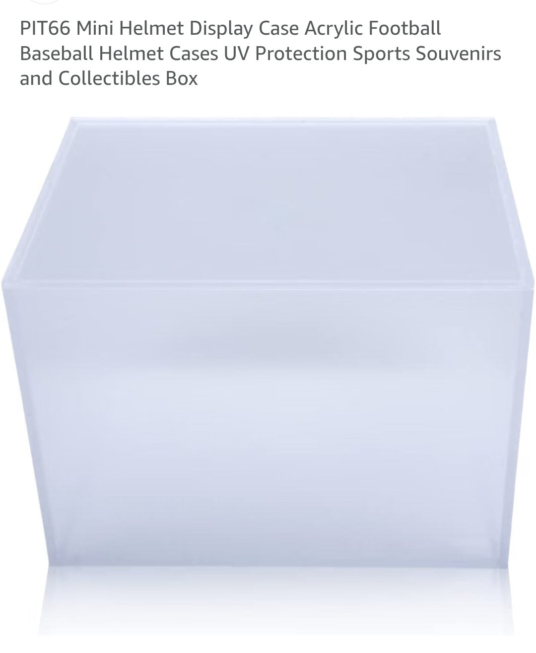 Display case for cards model cars ect