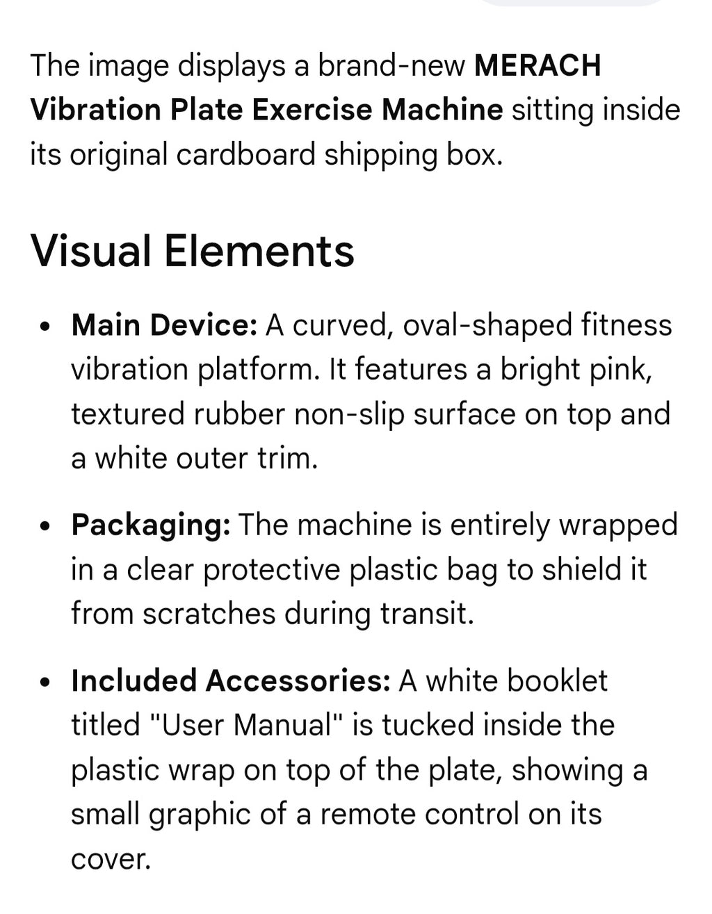 Mini vibration plate in light pink