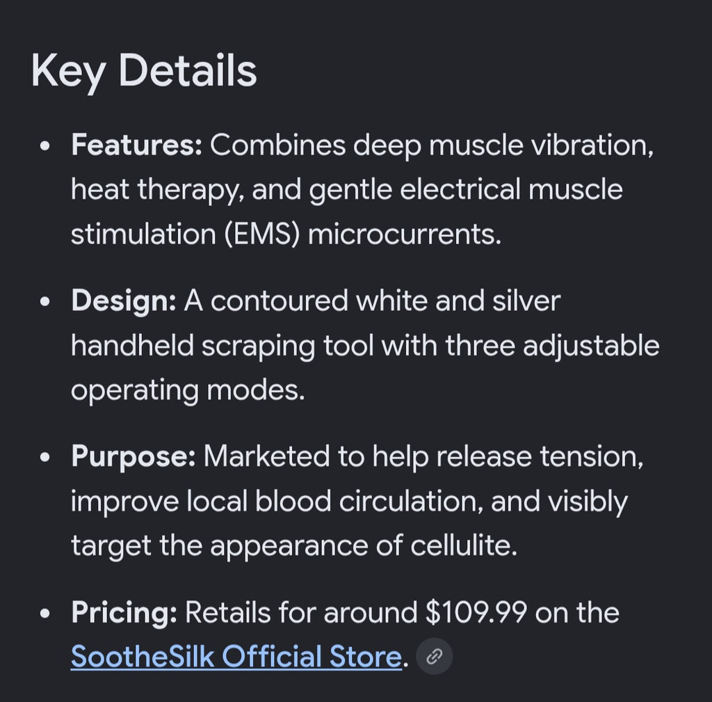 Soothesilk sculptwave full body conture device