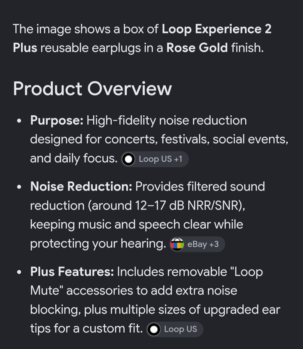 Loop Experience 2 plus rose gold