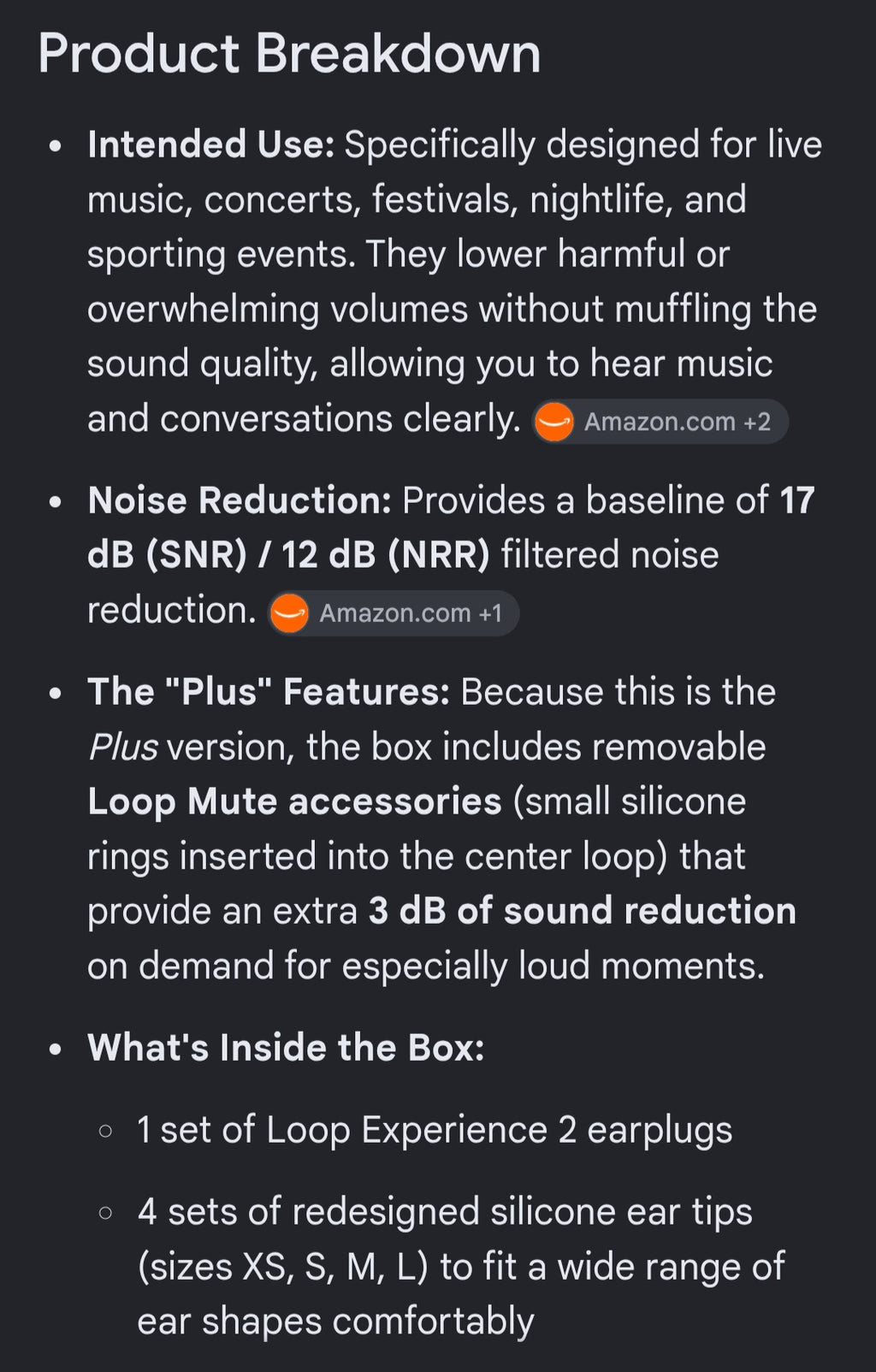 Loop Experience 2 plus in black