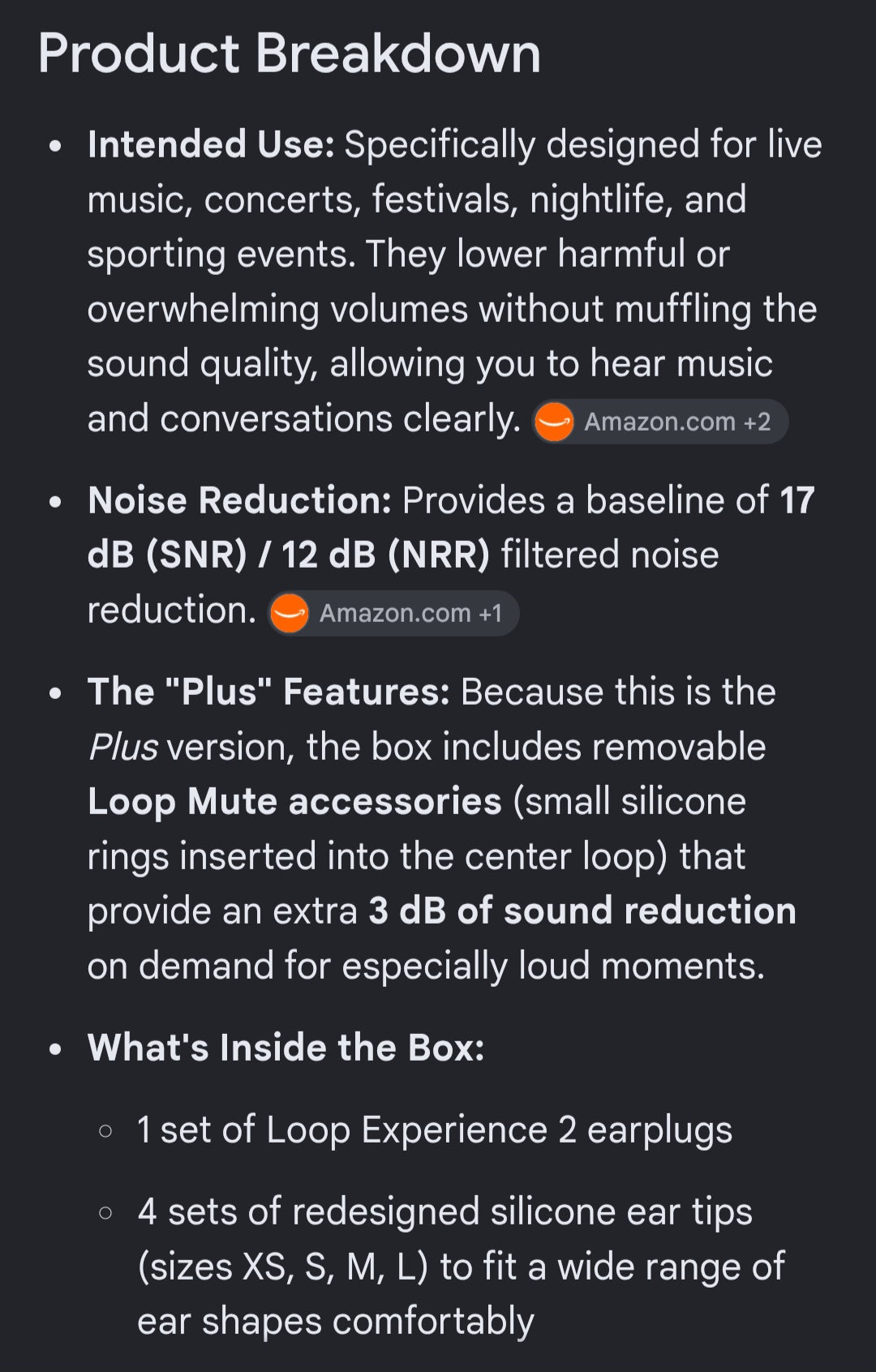 Loop Experience 2 plus in black