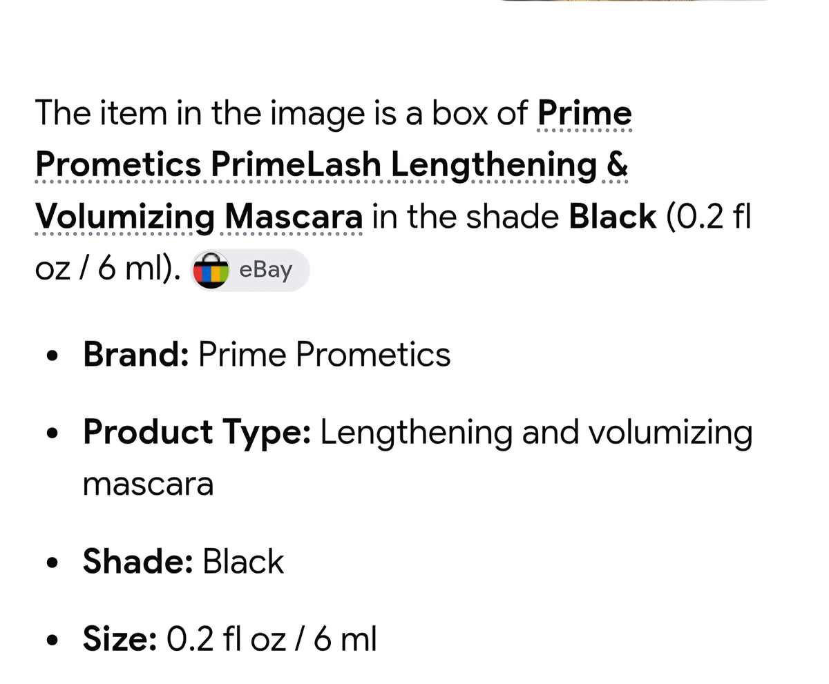 Prime lash from ulta beauty Black