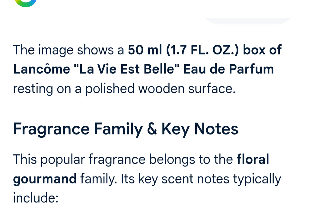 La Vie est belle Lancome Paris 1.7fl oz