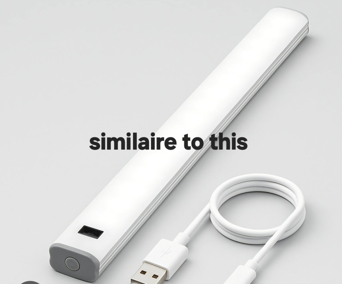 White light under counter stick on light strips 3 pack