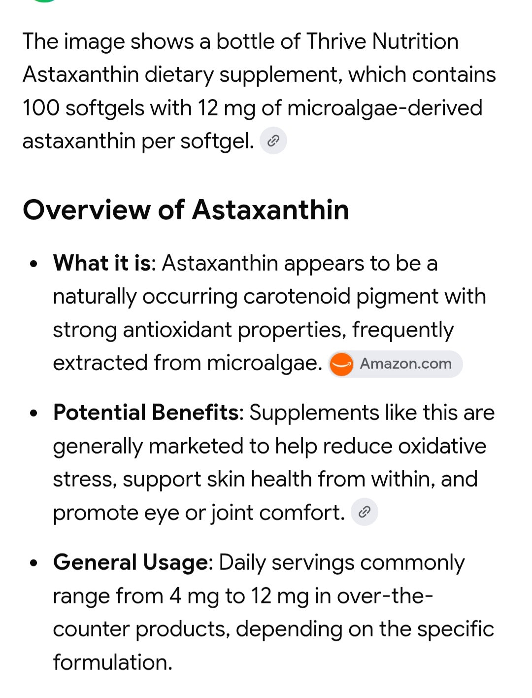 Astaxa-Nthin 100 softgels