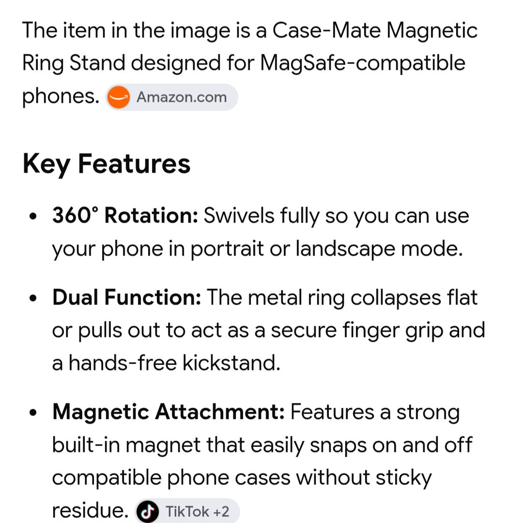 Case Mate Magnetic phone stand