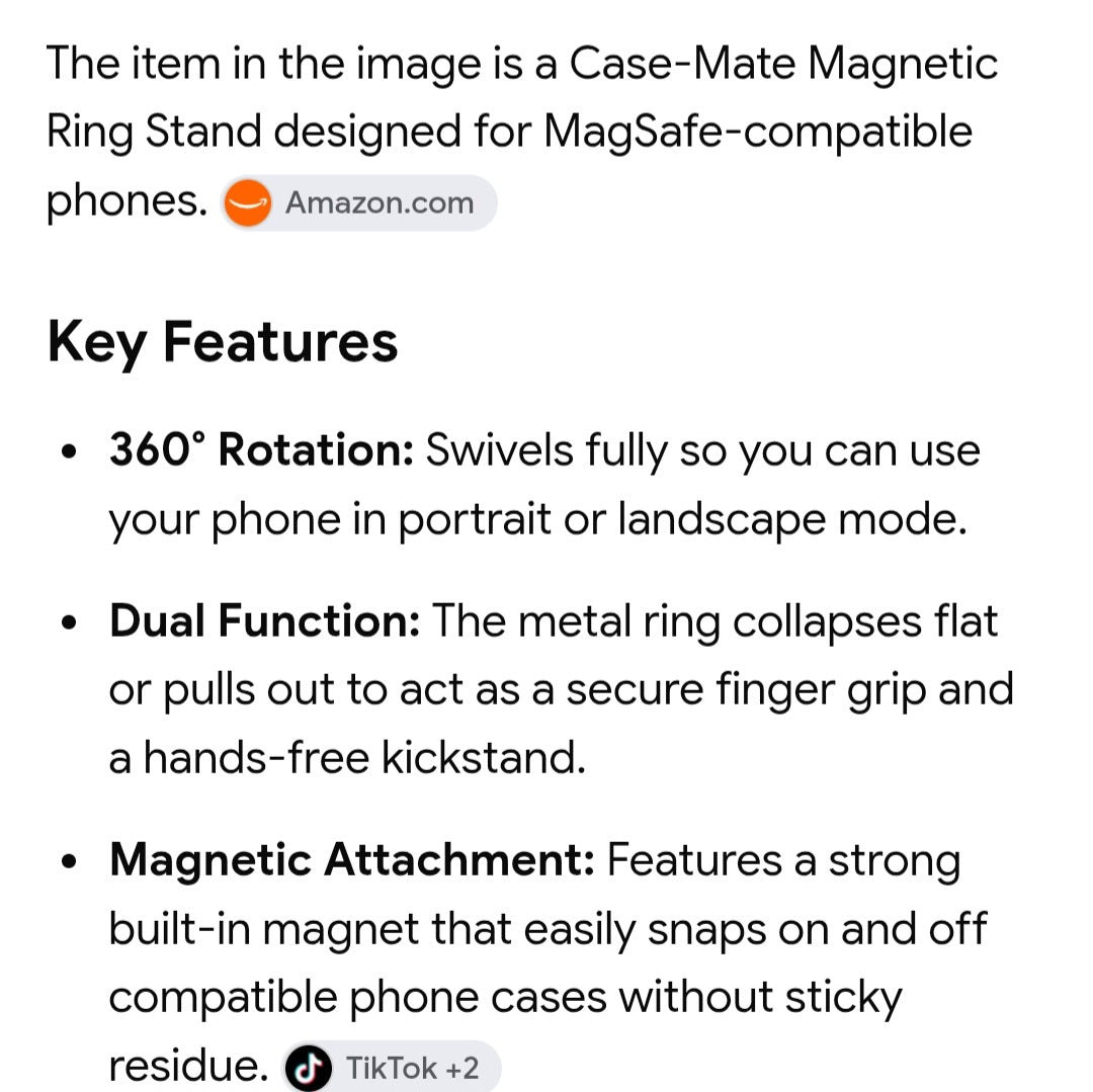 Case Mate Magnetic phone stand