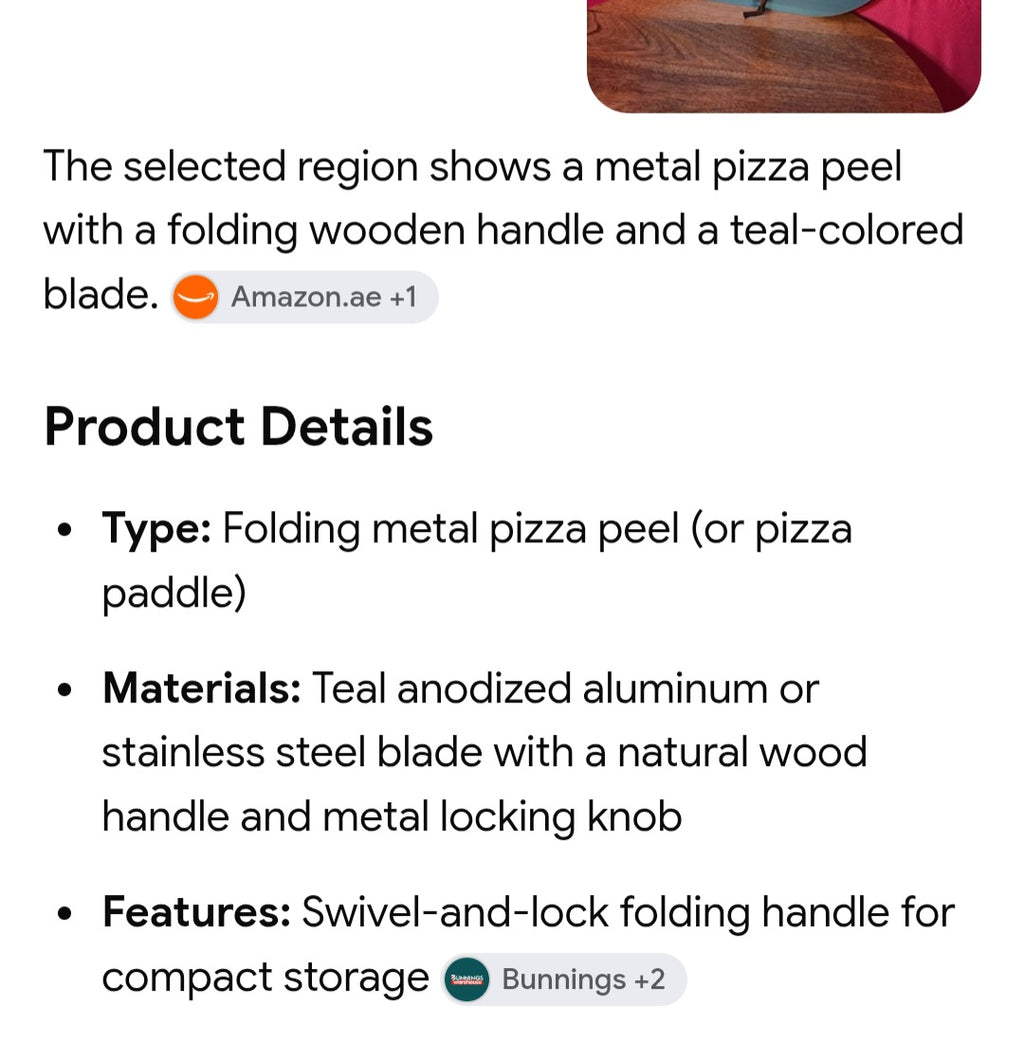 Pizza slicing board stainless peel off blue coating