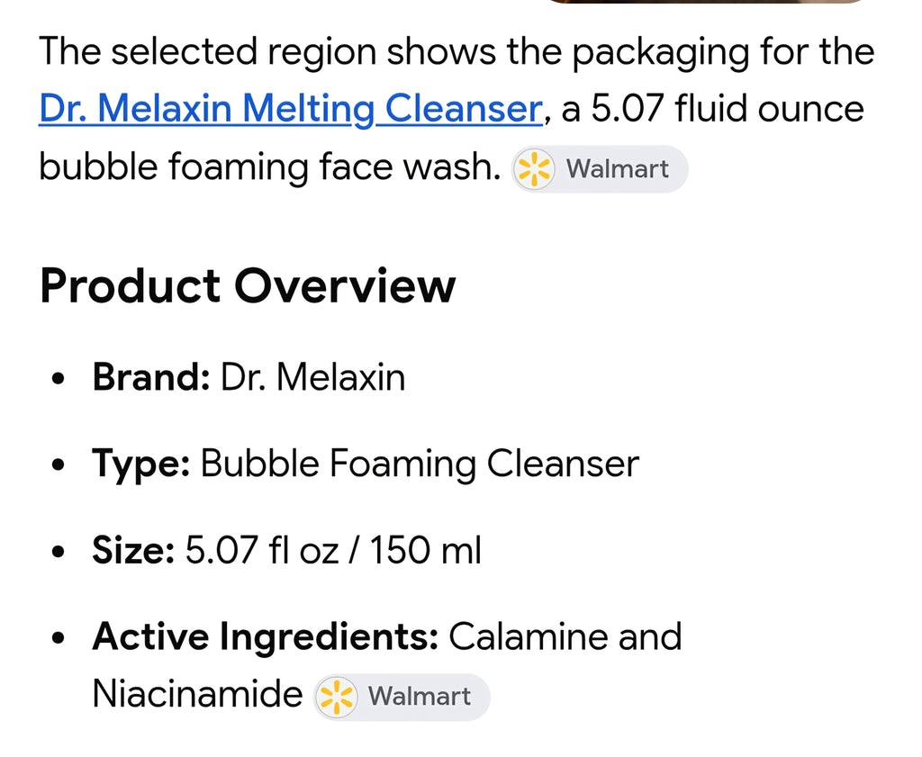 Dr.Melaxin Bubble Foaming Cleanser