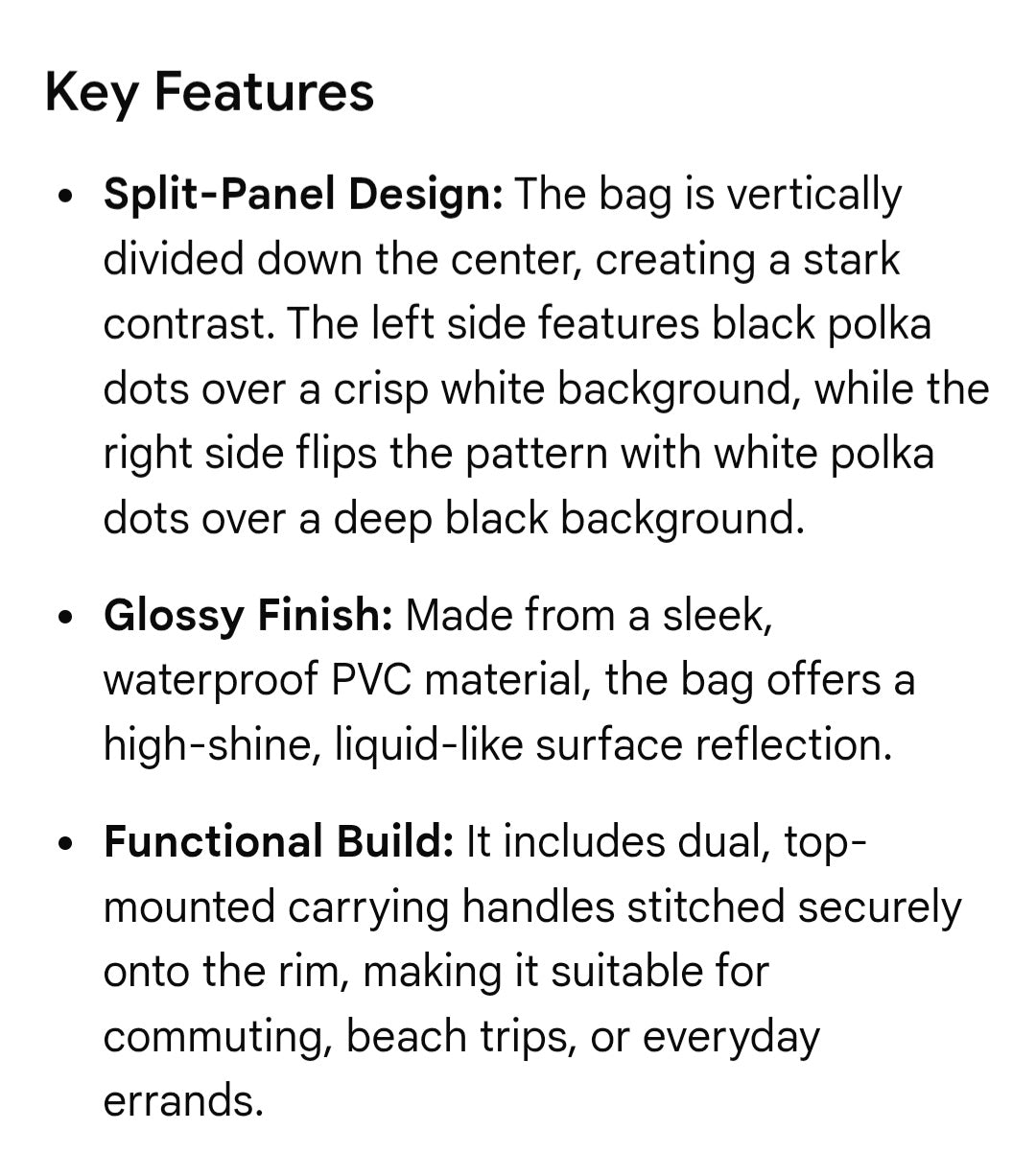 Water proof bag