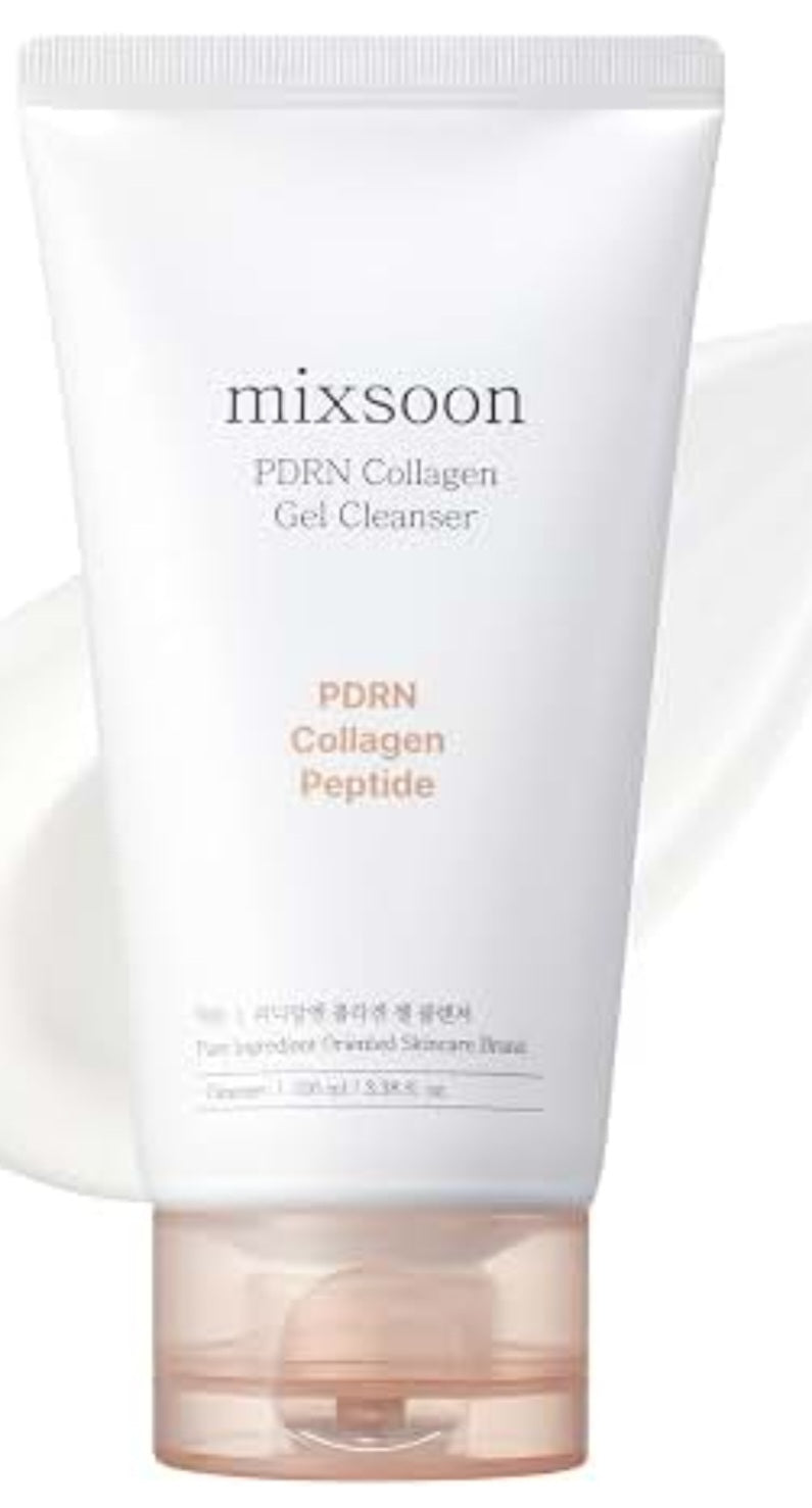 Mixsoon skincare 2 full size products Gel cleanser and Deep soothing cream