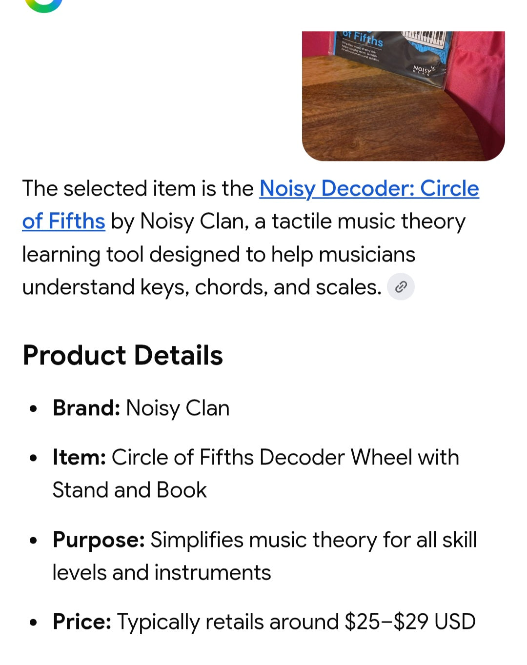 Circle of Fifths Decoder