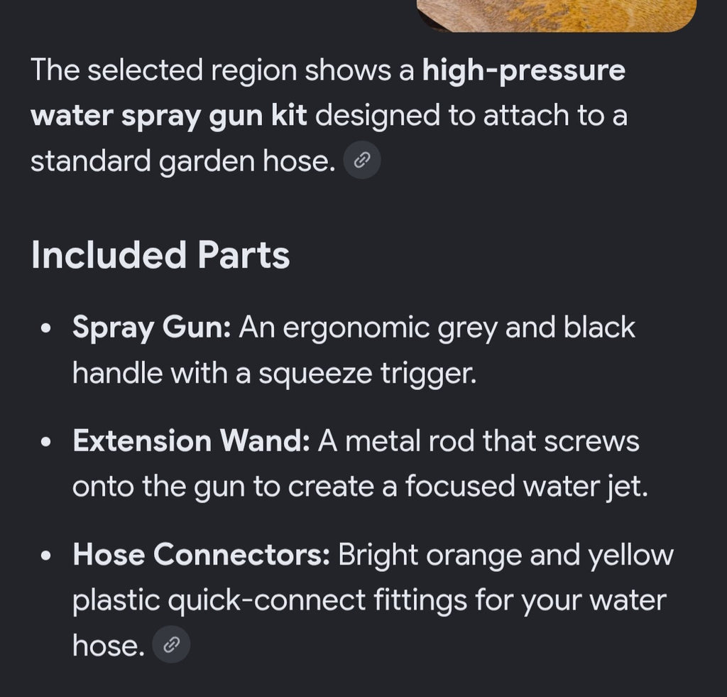Spray gun for water hose