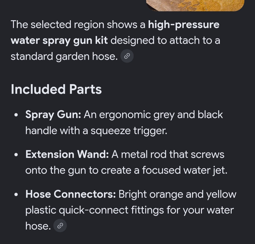 Spray gun for water hose
